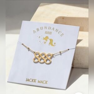 JACKIE MACK, Abundance Necklace,  Angel Number 888- NWOT